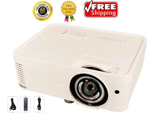 ViewSonic PS600W Projektor DLP 3500 Ansi Kurzdistanz Kino 1080p HDMI W / Remote - Bild 1 von 11