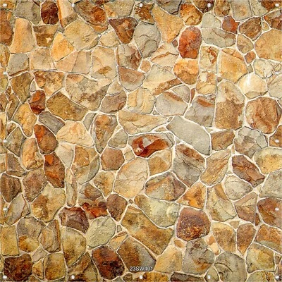 Steinwand Outdoor Bild Banner Garten Terrasse Zaun Sichtschutz Camping 10 Motive - Bild 1 von 4