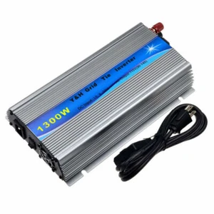 1300W MPPT Grid Tie Inverter DC20V-45V Pure Sine Wave AC110V for 30V 36V Panel - Picture 1 of 9