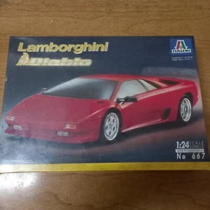 LAMBORGHINI DIABLO ITALERI 1:24 COD 667 RARE!!! - Foto 1 di 3