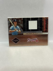 2004 Donruss Classics Legendary Lumberjacks Material #15 Dale Murphy Jersey/100
