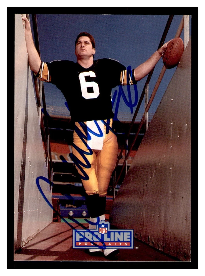 Bubby Brister Signed 1991 Pro Line Card #221 Autographed Steelers 84720 - Image 1 of 2