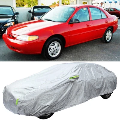 Cubierta de coche exterior UV impermeable protección solar todo clima para Ford Escort sedán Foto 1 de 4