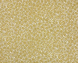 P KAUFMANN ARNAUD LEMON LEOPARD OCELOT COTTON MULTIPURPOSE FABRIC BY YARD 54"W - Picture 1 of 7