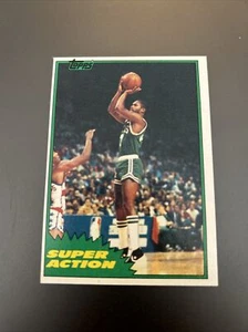 1981-82 Topps Nate Archibald #E100 1 Boston Celtics Basketball Card 5O - Picture 1 of 2