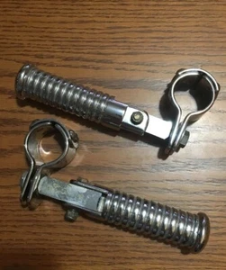 Crash Bar Mounted Highway Pegs For Harley-Davidson And Others - Picture 1 of 5