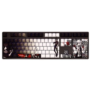 Anime ghoul PBT Keycaps RGB Cherry MX For Mechanical Keyboard 108 Keys - Picture 1 of 5