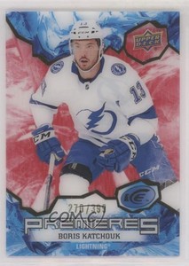 2021-22 Upper Deck Ice Ice Premieres Red /399 Boris Katchouk #163 Rookie RC