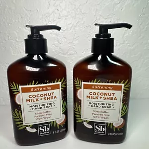 Soapbox Softening Moisturizing Hand Soap, Coconut Milk Shea, 8 Fl. Oz. 2 Count - Picture 1 of 4