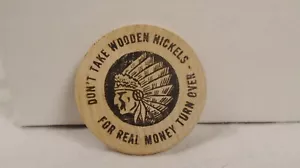 Western Gateway Coin Club Münze Jamboree 1965 Scotia New York Wooden Nickel b * - Bild 1 von 2