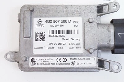 Módulo de radar punto ciego trasero derecho Audi A6 S6 OEM 2012-2018 Foto 1 de 4