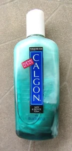 Calgon Bath & Shower Foam Turquoise Seas with Sea Botanicals 8 fl oz Bottle Vtg - Picture 1 of 4