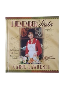 I Remember Pasta Mamas Secret Recipes Carol Lawrence Book 1996 - Bild 1 von 10