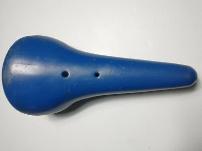 Vintage Old School Kashimax MX Blue BMX Seat. With Hardware. Late 70 early 80's - Image 1 of 4