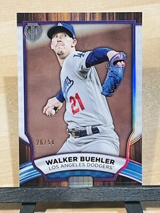 Walker Buehler 2022 Topps Tribute Purple Parallel /50 Los Angeles Dodgers 🔥🔥