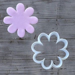 Gänseblümchen Blume Keksausstecher Fondant Keks - 3 Größen! Glasbacken 6 cm 8 cm 10 cm - Bild 1 von 3