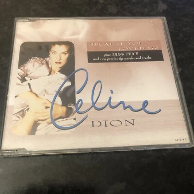 Celine Dion - Because You Loved Me - 4 Track CD Single 1996 - Image 1 of 3