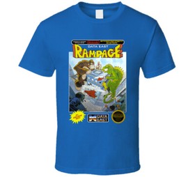 Rampage Nes Video Game Cover T Shirt