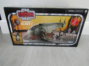 Star Wars The Vintage Collection Empire Boba Fett Slave 1 Vehicle NEW SEALED - Picture 1 of 8