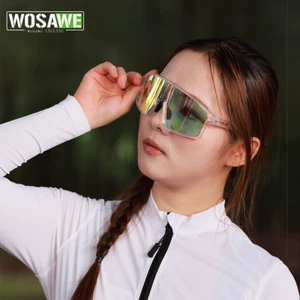 WOSAWE Unisex Gafas de Ciclismo Protección UV400 Gafas de Sol Correr Camping Bicicleta - Imagen 1 de 13