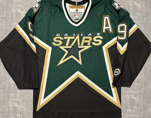 Vintage Koho NHL Dallas Stars Mike Modano Hockey Jersey Cover