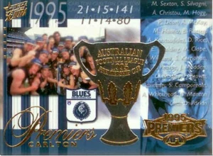 2003 Select AFL XL Ultra AFL/VFL Premiership Commemorative PC2 Carlton 1995 - Picture 1 of 2