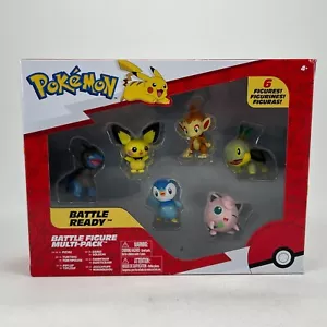 Pokémon Battle Ready Figure Set - 6 Piece Playset Battle Ready Multi-Pack - Picture 1 of 6