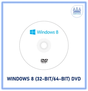 Windows 8 DVD (x86 / x64 Disc) - [For: Installation, Recovery, Repair, etc.) - Picture 1 of 1