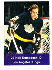1974-75 NHL Action Stamps #112 Neil Komadoski