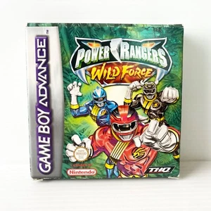 Power Rangers Wild Force + Caja, Manual, Inserto - Nintendo GBA - Probado y Funcionando - Imagen 1 de 9