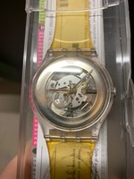 OROLOGIO SWATCH LOOK THROUGH.SUOK 105.2013.MOLTO BELLO.TRASPARENTE.