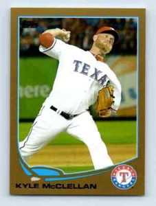 2013 Topps Update Gold Kyle McClellan 2012/2013 Texas Rangers #US67 - Picture 1 of 2