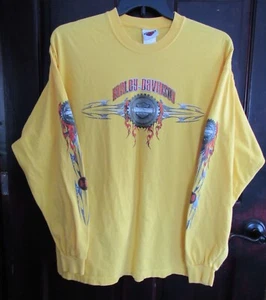 Smoky Mountain Harley -Davidson Maryville-Gatlinburg Long Sleeve Shirt Size XL - Picture 1 of 5