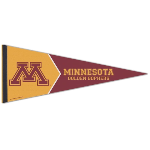 WinCraft Minnesota Golden Gophers 12'' x 30'' Premium Team Pennant Cover