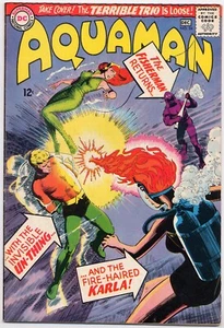 Aquaman 24 buen estado/en muy buen estado 7,0 1965 pelo fuego Karla Nick Cardy - Imagen 1 de 3