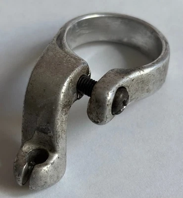 Front Brake Cable Stop Hanger 28.6 dia Unbranded Silver Bicycle - Image 1 of 4