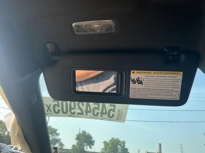 Driver Left Sun Visor Black Roof Illuminated Fits 13-16 AUDI A4 845574 Foto 1 de 4