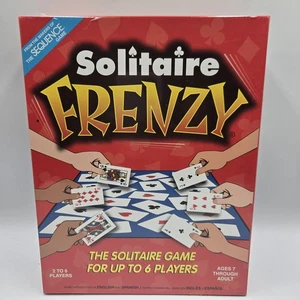 SOLITAIRE FRENZY GAME BRAND NEW UP TO 6 PLAYERS - Picture 1 of 4