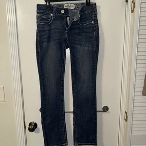 Damenjeans ARIAT Real Denim Mid Rise Straight Größe 29 - Bild 1 von 4