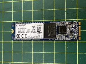 KINGSTON 128GB M.2 2280 6GB/S SSD SOLID STATE DRIVE RBU-SNS8180S3/128GJ - Picture 1 of 1