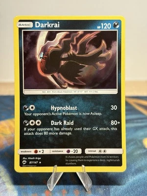 Darkrai 87/147 NM Holo Rare Burning Shadows Near Mint Foil Pokemon TCG Set Card - Image 1 of 4