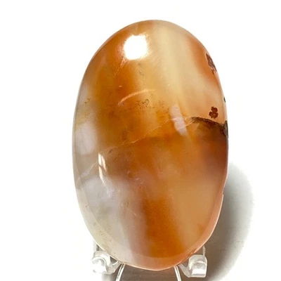 Piedra de palma Reiki cristal ágata flor copo de nieve rojo natural 77 g curación X502 Foto 1 de 4