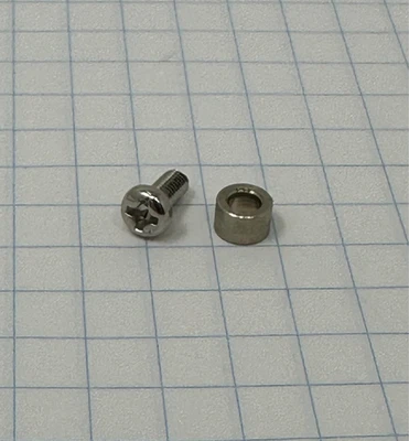 Yamaha Bocina Francesa, YHR-567, 4ª Válvula Cuerda Tapón Tornillo y Arandela Foto 1 de 3