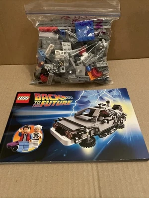 LEGO Back to the Future Delorean Time Machine 21103 With Instructions Manual - Image 1 of 3