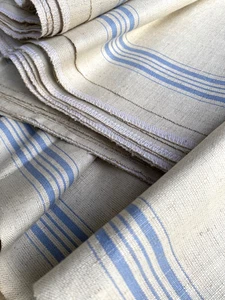 Ballen alte Leinen Meterware für Mangel/Rolltücher ca: 500/80 cm - Bild 1 von 7