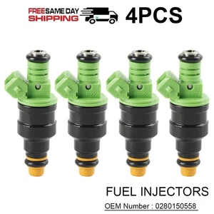 4x VW AUDI BMW FIAT FORD 440CC 42LB EV1 UPGRADE HI-FLO FUEL INJECTORS 0280150558 - Picture 1 of 6