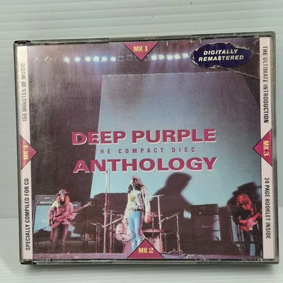 DEEP PURPLE - Anthology (CD, 2-disc set, Import) "Hush", "Highway Star" - Image 1 of 3