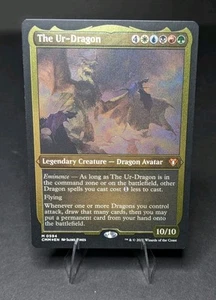 The Ur-Dragon (Foil Etched) Commander Masters Foil - Picture 1 of 2