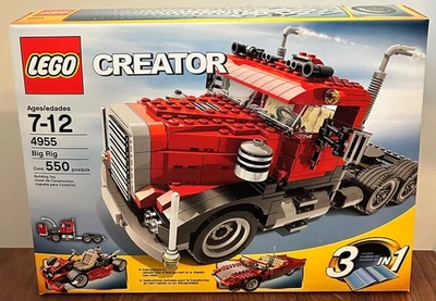 Lego Creator 4955 Big Rig Red Truck New in Sealed Box R3 - Image 1 of 4