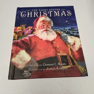 The Night Before Christmas Recordable Story Book Hallmark 2009 Hardcover Works - Imagen 1 de 4